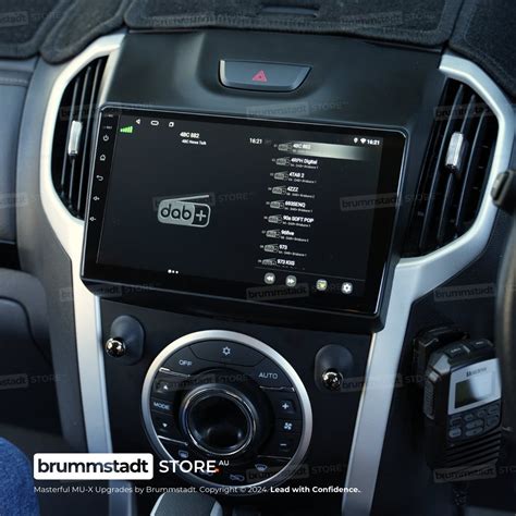 isuzu m-ux head unit upgrade